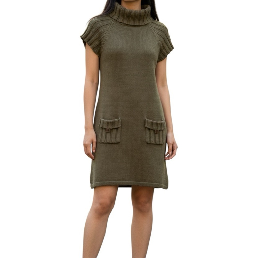 Calvin Klein Olive Mini Dress
